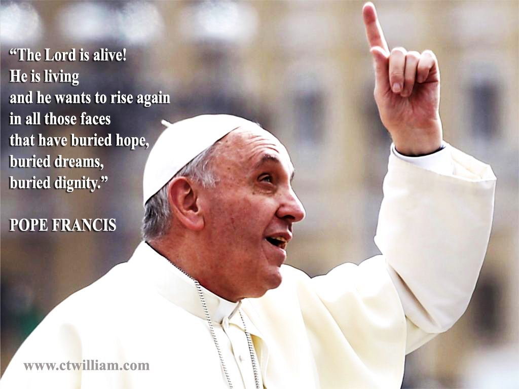 Pope Francis’ Easter Message to the world.