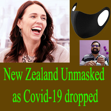 New Zealand Unmasked,  Covid-19 dropped