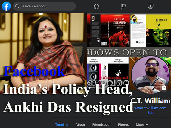Facebook: India’s Policy Head, Ankhi Das Resigned
