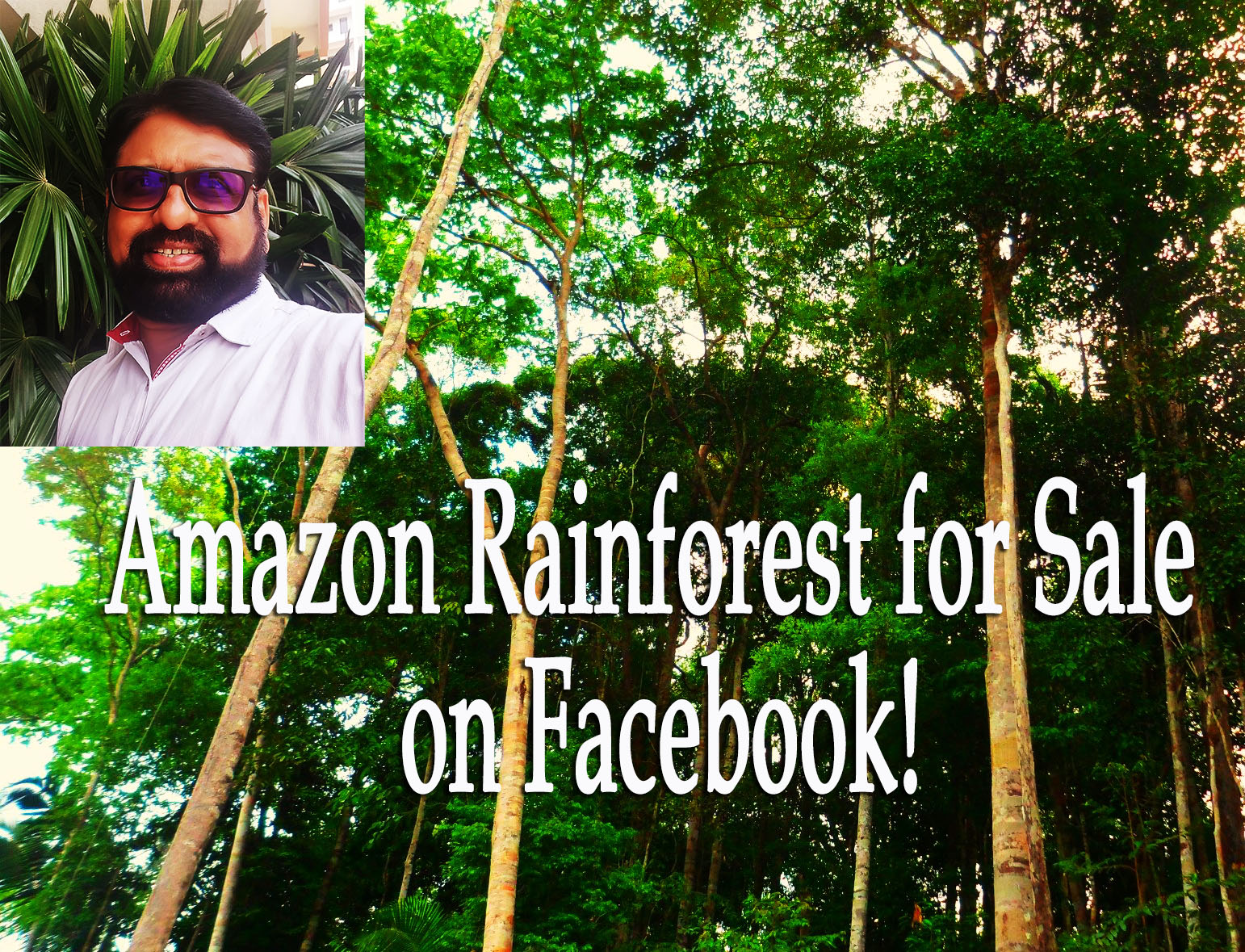 Amazon Rainforest for Sale on Facebook!