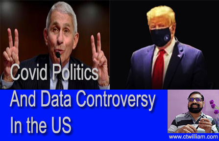 Covid Politics and Data Controversy in the US