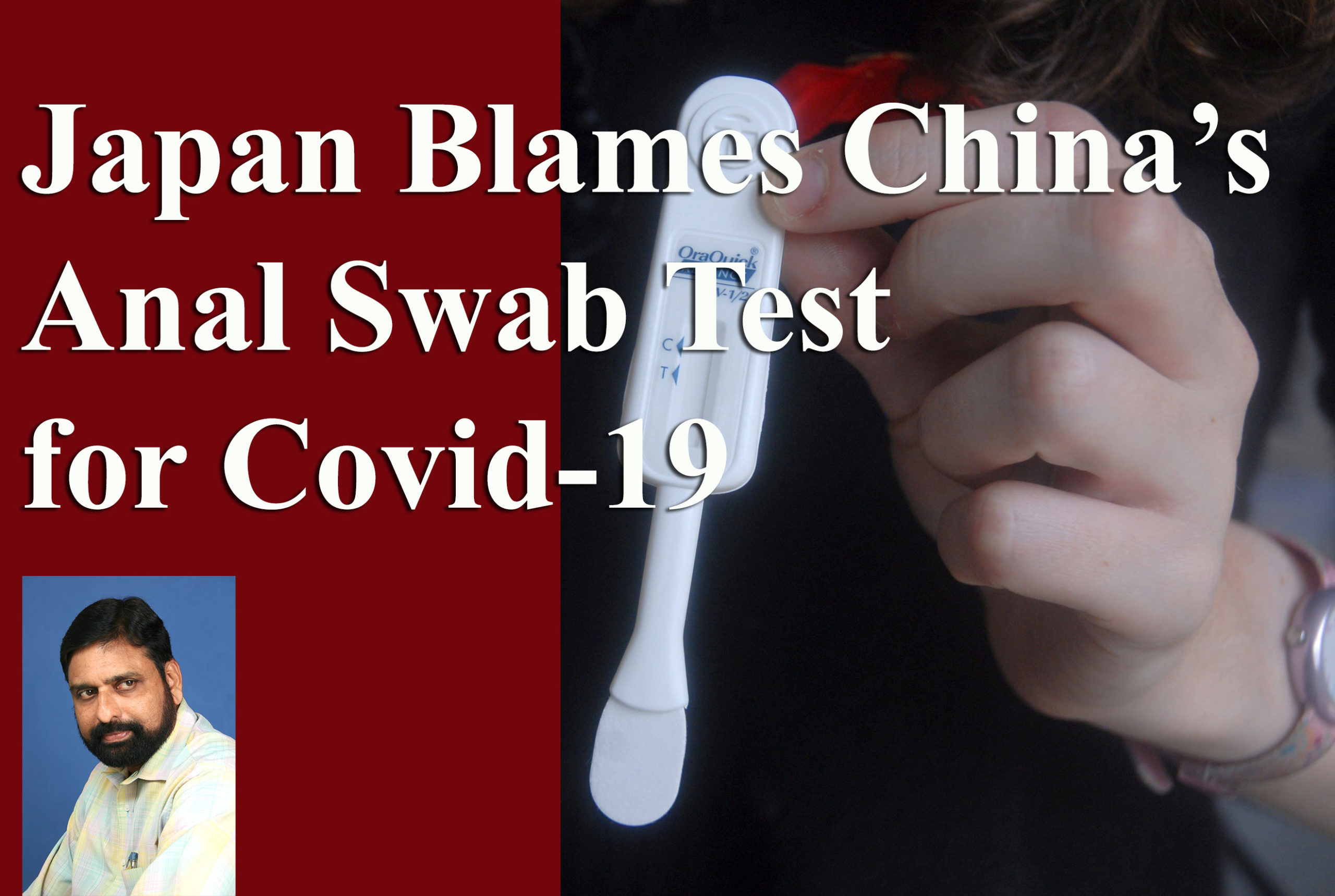 Japan Blames China’s Anal Swab Test for Covid-19