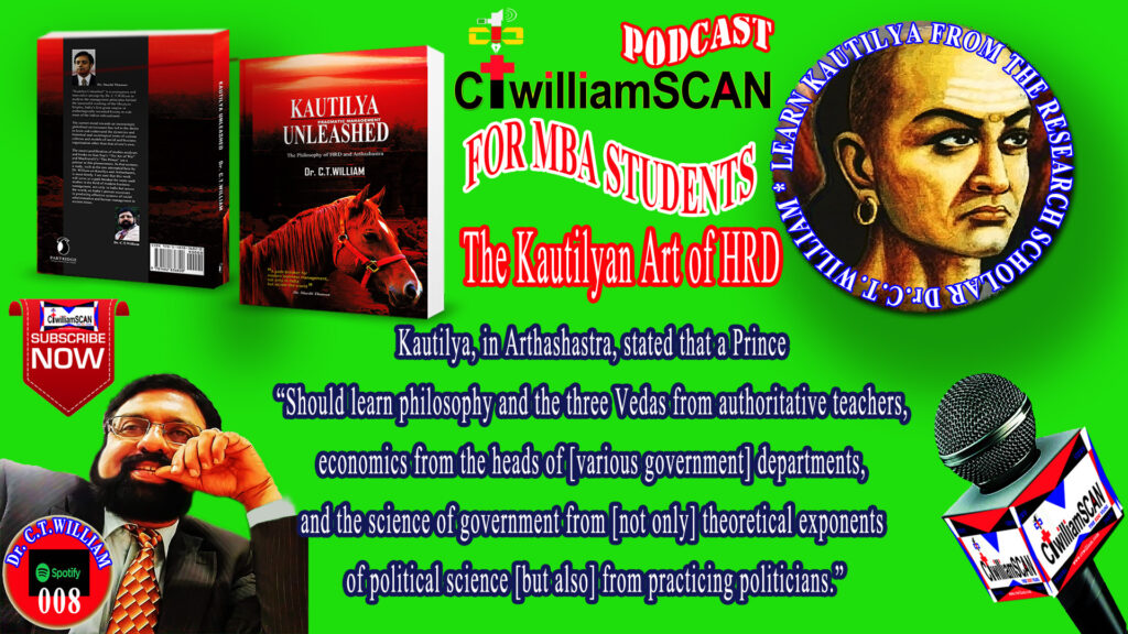 Rulers should learn and practice Arthashastra